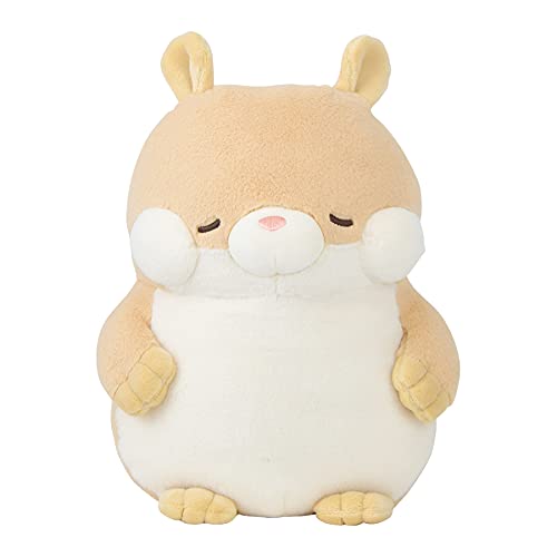 

Livheart Pokshin Hamster Body Pillow, Medium Size (Approx. 26cm), Fluffy and Cute, 88801-31