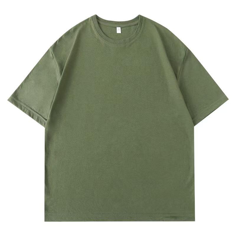 Summer T Shirt for Men Oversized Short Sleeve O-Neck Tops Tees
