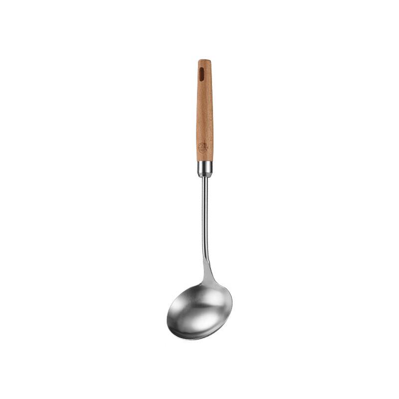 Yoshida Takumi 304 Stainless Steel Beech Wood Handle Kitchen Utensil Set