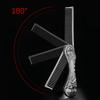 Foldable Hairstyling Brush Zinc Alloy Prevent Static   Oil Hair Comb Hairdressing Comb