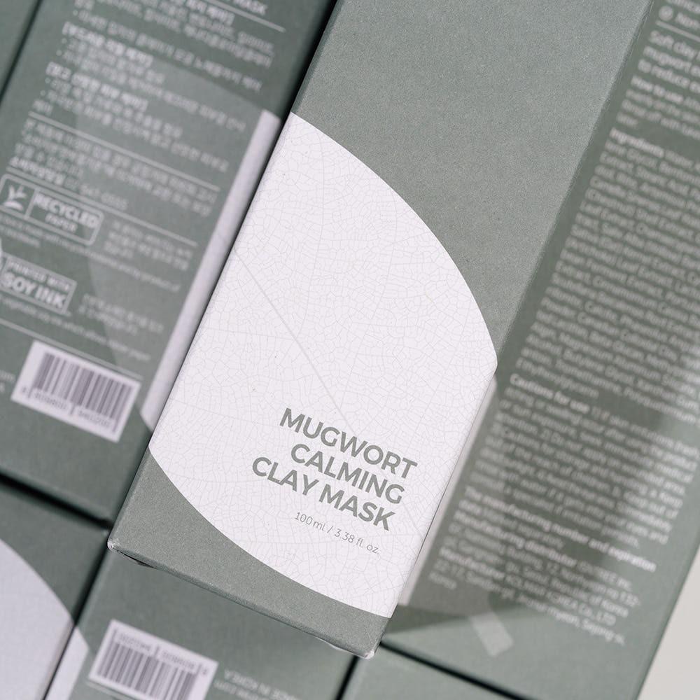 Isntree Mugwort Calming Clay Mask Sebum Control Pore Clarifying 100ml
