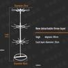 Multilayer Rotating Display Stand with Wheels for Jewelry, Socks, Keychains, Toothbrushes & Stationery