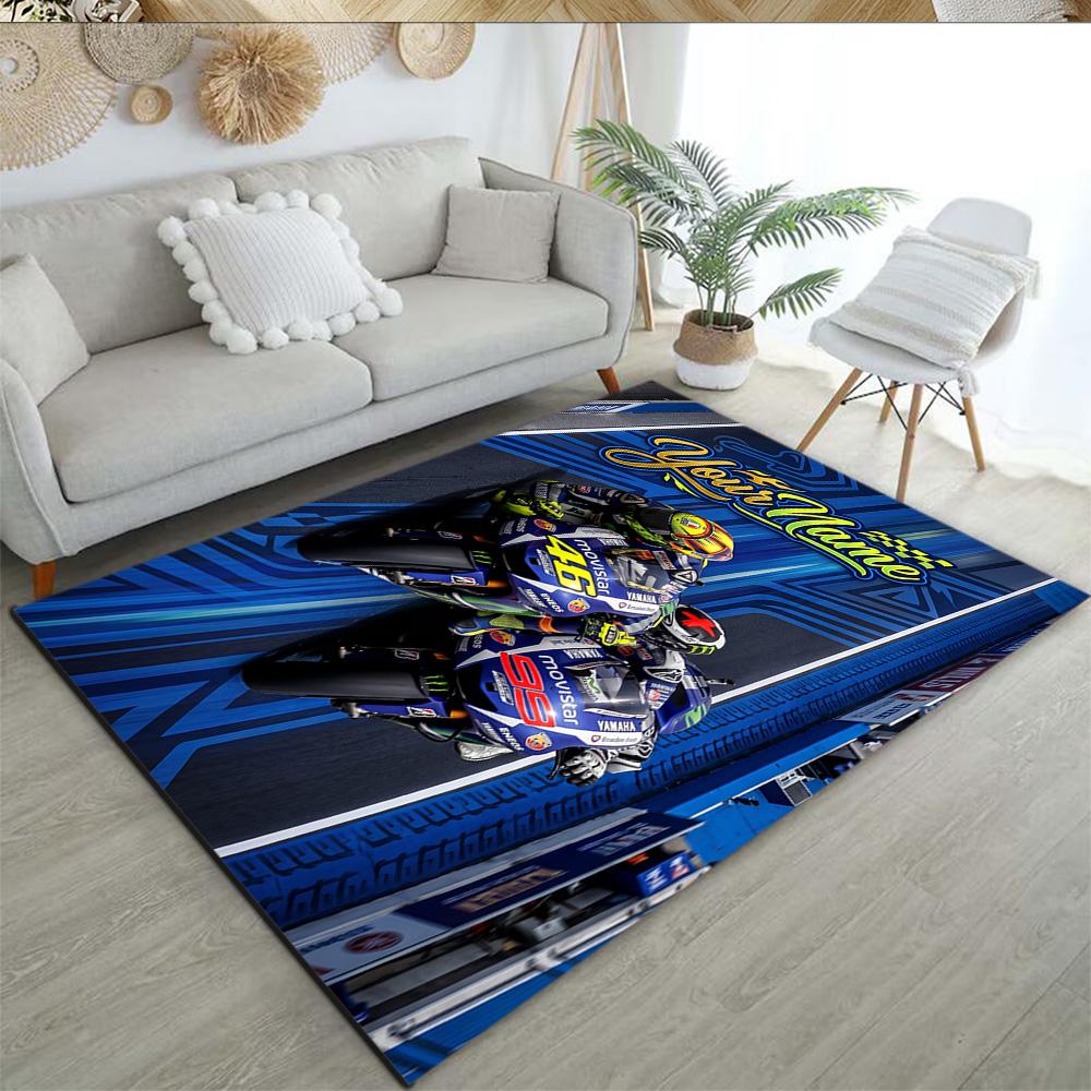 Jorge Lorenzo Customize Your Name Area Rug Design For Study Room Dining Room Foyer Entryway Antislip Rug Decorate Offices Spiritual Gift