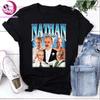 Vintage Nathan Fielder Bootleg T-shirt Grappig TV-programma Parodie Casual Katoenen Top voor Serie Fans vintage Gewassen