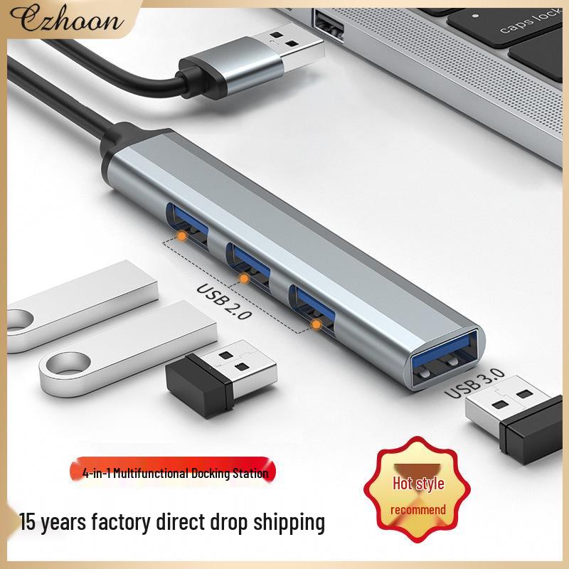 

4-in-1 USB 3.0 Type-C High-Speed Laptop Hub Expander
