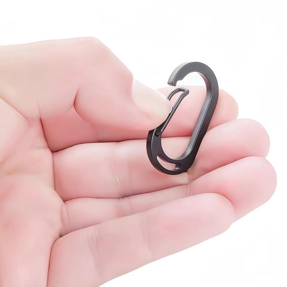 Stainless Steel Stainless Steel Carabiner Spring Snap Design Spring Snap Hook For Outdoor Camping
