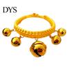 Cute Fashion Adjustable Nylon Dog Puppy Big Bells Collar Necklace Pet Supply
