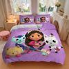 Dream Team Adventure Print 3Pcs Bedding Setduvet Cover With 2 Bedropillowcase Home Birthday Gift