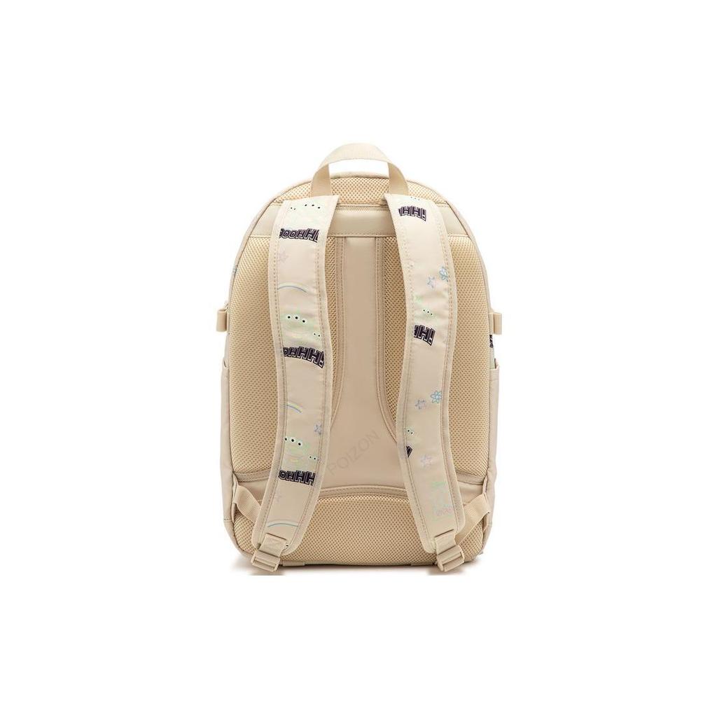 Li Ning Disney Toy Story Series Casual Polyester Backpack Unisex Backpack Gravel-Gray ABST351-2