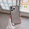 New black mirror for Apple 17PRO mobile phone sheath case refreshing women anti-drop 17 foreign trade Europe beautiful woman 16P