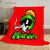 Martian Melodies: Looney Tunes Adventure blanket blanket Camping trip Digital printing Christmas gifts sheet