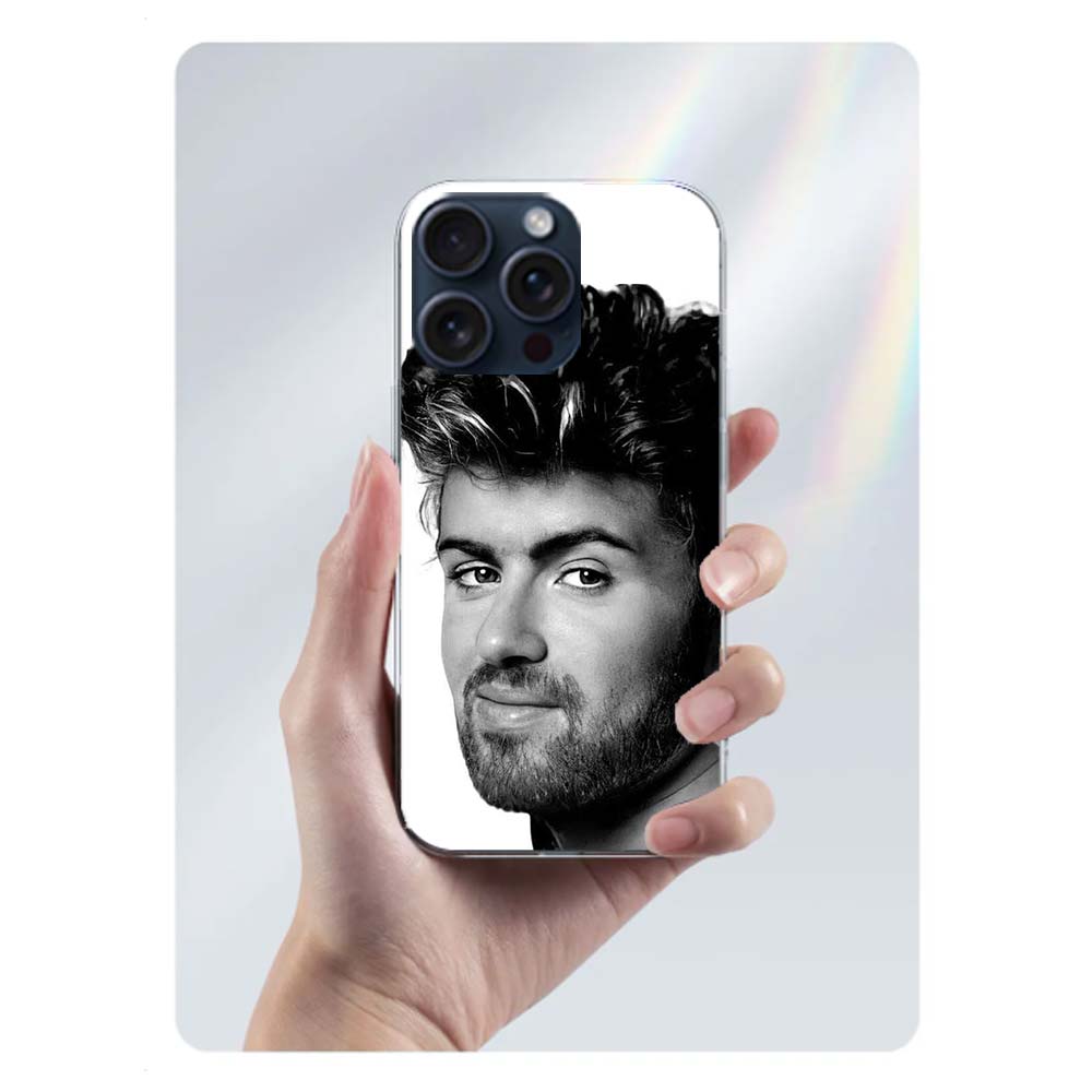 

George Michael Clear Phone Case For Iphone 17 Air 16 Pro Max 15 Pro 14 Plus 17E 16E 11 13 12 Mini Cover Cases Fundas Cell TPU Ca iPhone 17 Air