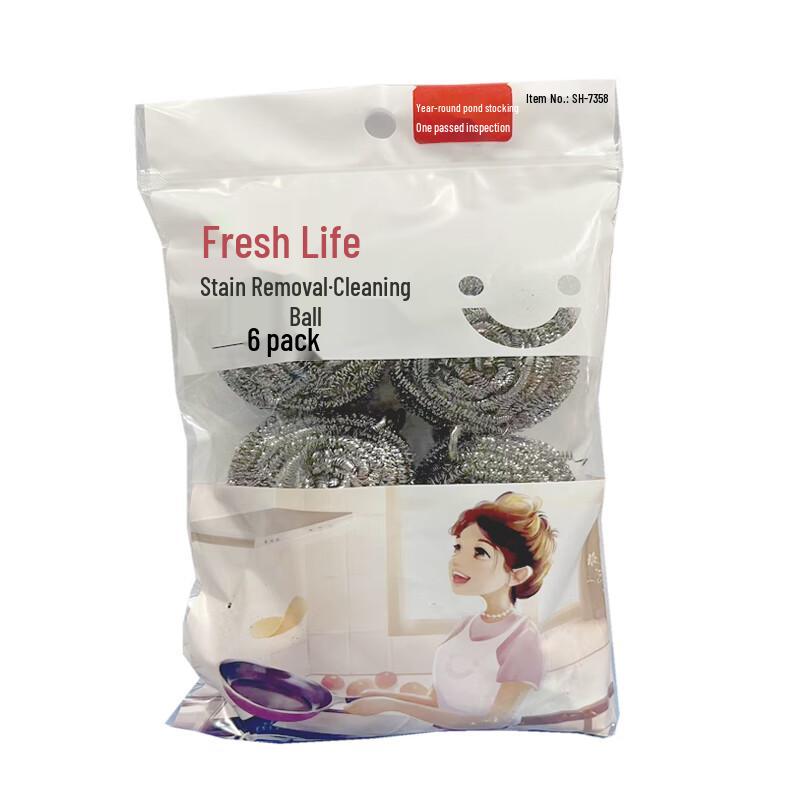 Fresh Life Steel Wool Scouring Pads