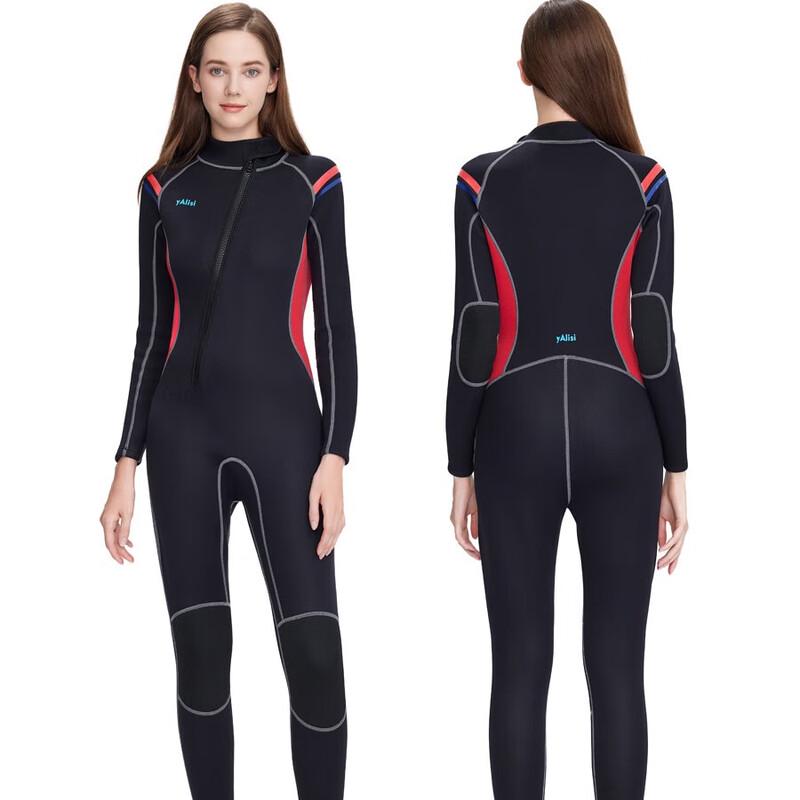 Bojue Women's 3mm Thermal Full Wetsuit