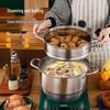 HUIHUADU Multi-layer Stainless Steel Steamer Pot