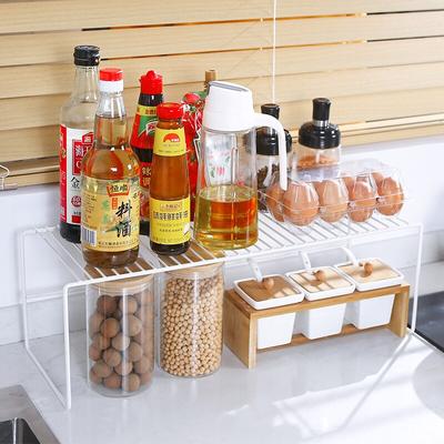Kitchen Cabinet Organizer Rack with Multiple Tiers - Sink Pot Rack for Efficient Kitchen Storage