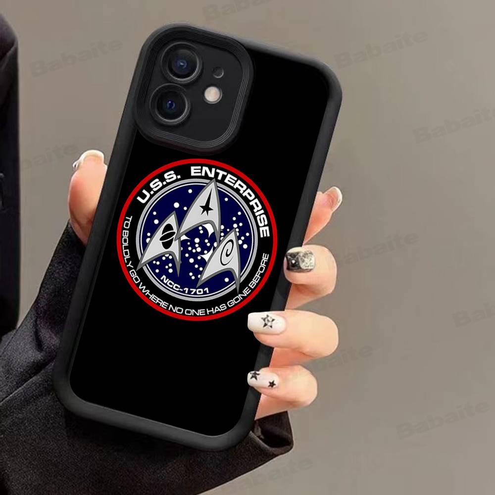 Star T-Trek Movie Logo Phone Case IPhone 16 Plus 15 11 14 12 13 17 Pro Max Shockproof Soft Cover