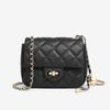 New Autumn and Winter Small Fragrance Style Crossbody Bag Diamond Chain Bag Fashionable and Versatile Shoulder Bag Commuting Small Square Bag