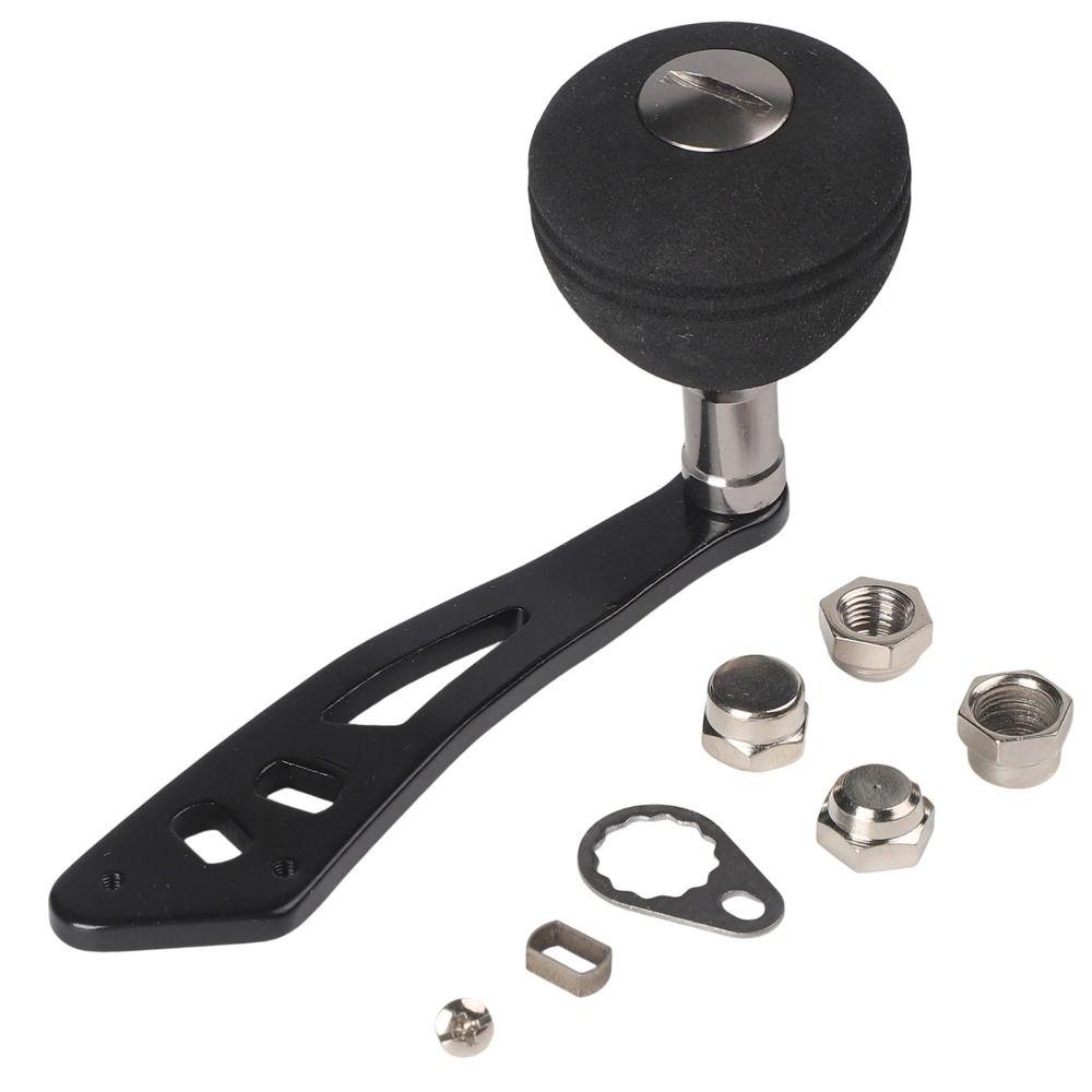 Aluminum Zinc Zinc Alloy Fishing Reel Handle Rotatable Baitcasting Reel Handle Fishing Crank