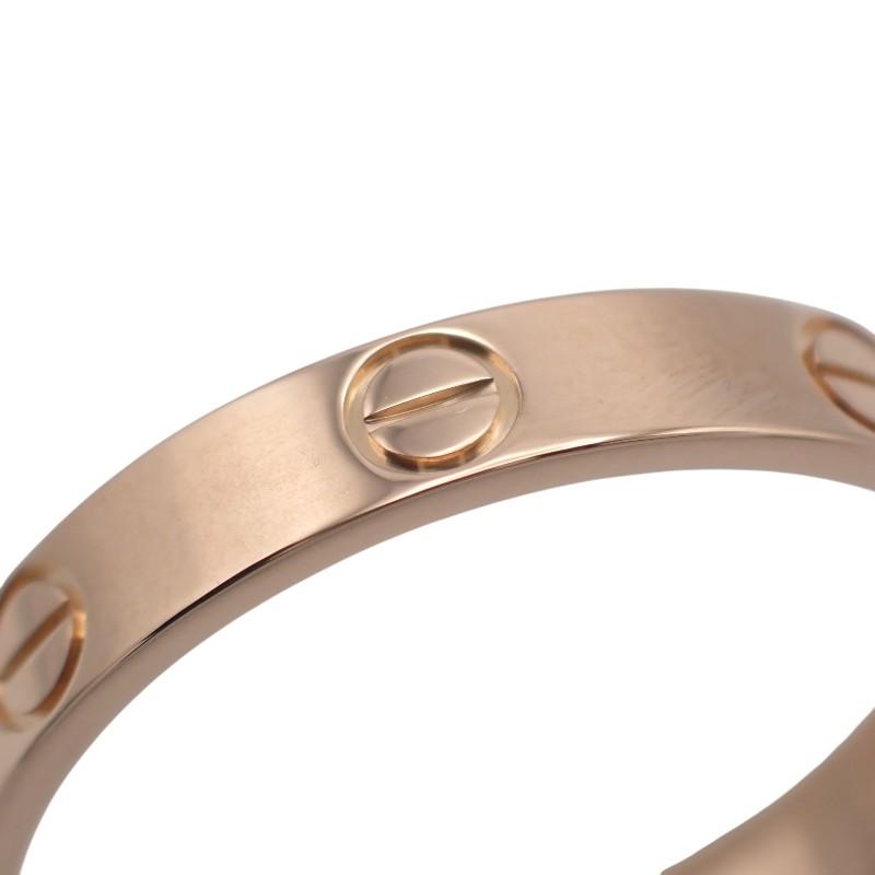 CARTIER  B4085260 #19(JP Size) ring K18 Pink Gold mens