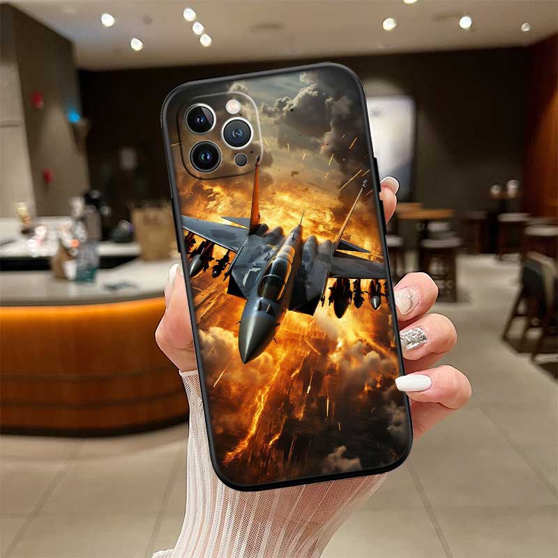 RE56 Strategic bomber aircraft Case for Samsung M06 M15 M16 M35 M55 M56 A36 A42 A50 A50S A51 A52 A32 A33 A05 A05S A06 A16 A20