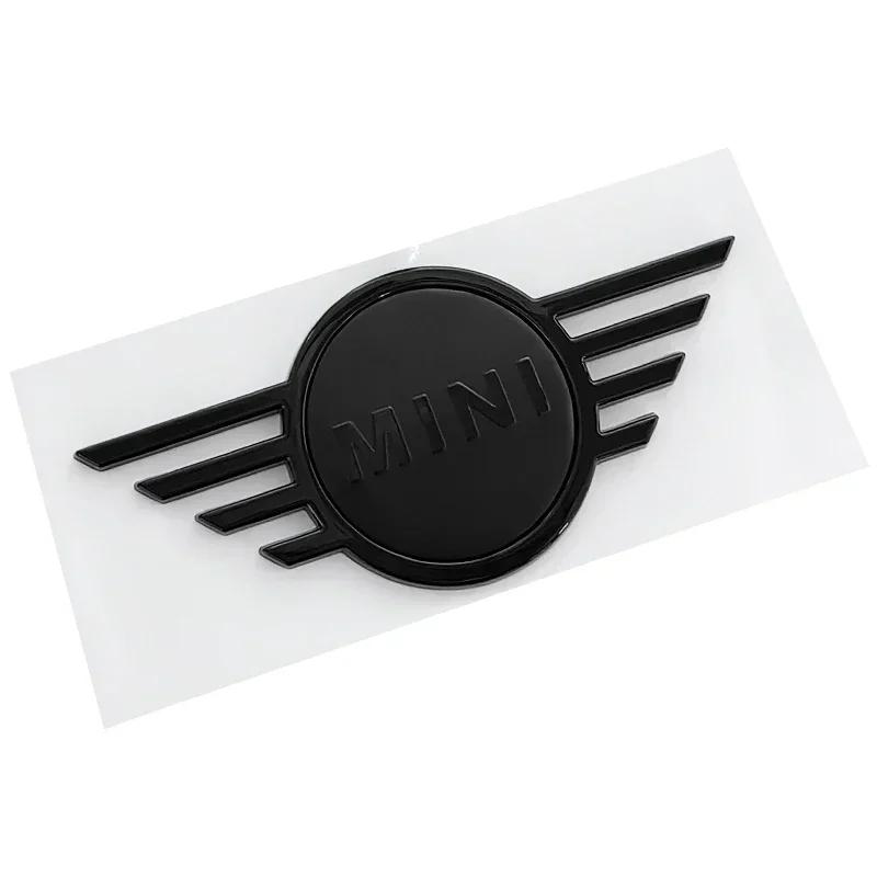 Heck Emblem Logo ABS 14,3CM 11,3CM Auto Frontaufkleber für MINI Countryman Clubman JCW F55 F56 F60 Plakette Auto Zubehör