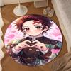 Dark Fantasy Heroes De-mon Round mat Home Decor, Chair rug For livingroom,Bedroom, doormat home decor Birthday Gift Christmas Gifts