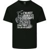 Im Not Always Grumpy Biker Motorcycle Biker Mens Cotton T-Shirt Tee Top