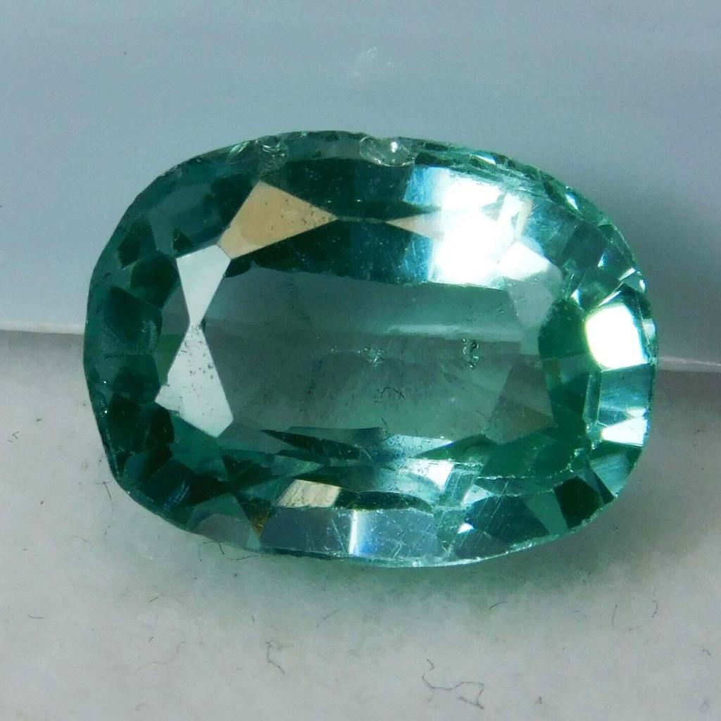 NATURAL Teal SAPPHIRE Oval Cut 8.34 Ct CERTIFIED Bluish Green Loose Gemstone As-4208