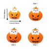 Cartoon 3D Printed Pumpkin Cat Statue Exquisite Miniature Sculpture Toy Figures  Party