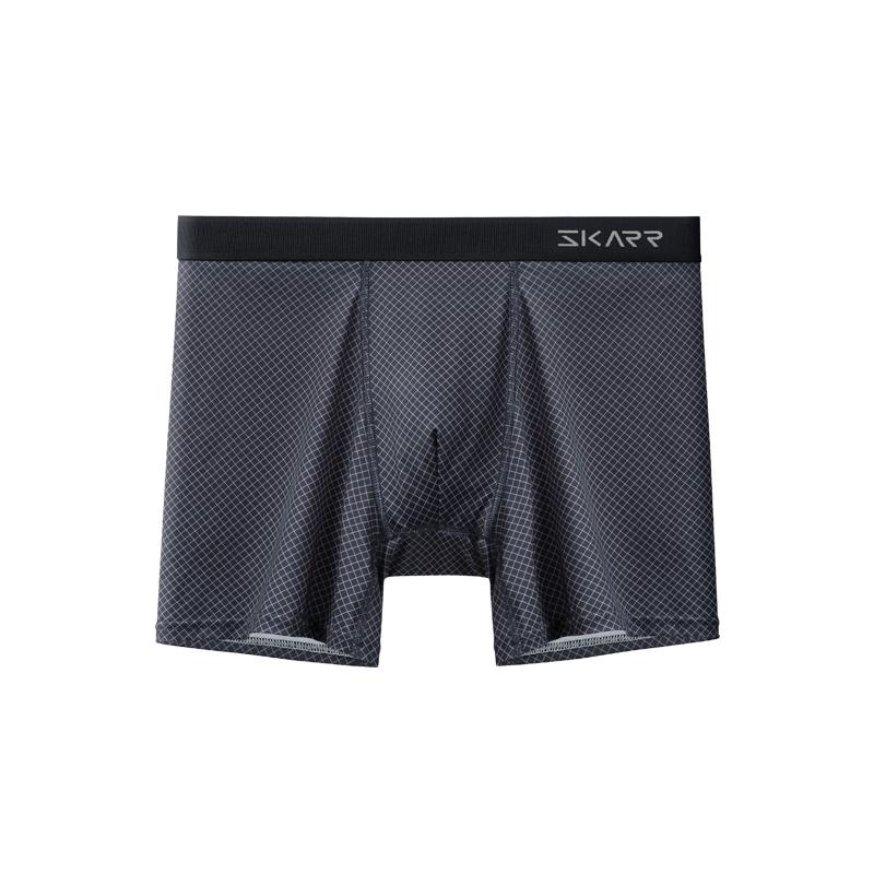 

BONITOS 1 шт. новые мужские трусы высокого качества, удобные мужские трусы-боксеры, нижнее белье XL серый