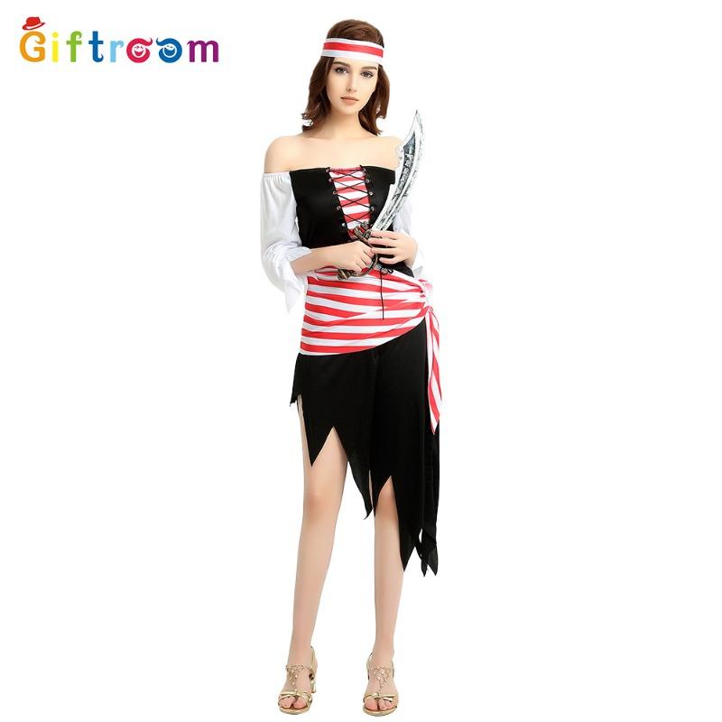 Theme Adult Glamorous Female Pirate Character Imitation Game Uniform Temptation