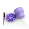 Multifunction Silicone Folding Makeup Brush Cleaning Cup Cleaning And Drying Storage Cup Beauty Cosmetic Brush Scrub Cup