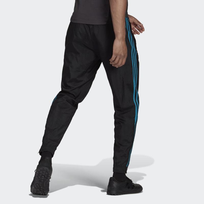 adidas Real Madrid Icon Woven Pants Black Blast Emerald GR4250