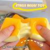 Funny Simulation Stretchy Rice Cake Toy Silicone Pinching Toys Soft Stress Relief Slow Rising Sensory Fidget Toys Gifts For Kids
