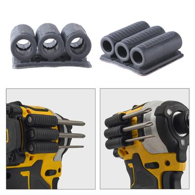 Portabit in gomma multifunzione per cacciavite per organizzazione utensili montabile a parete design leggero 12g