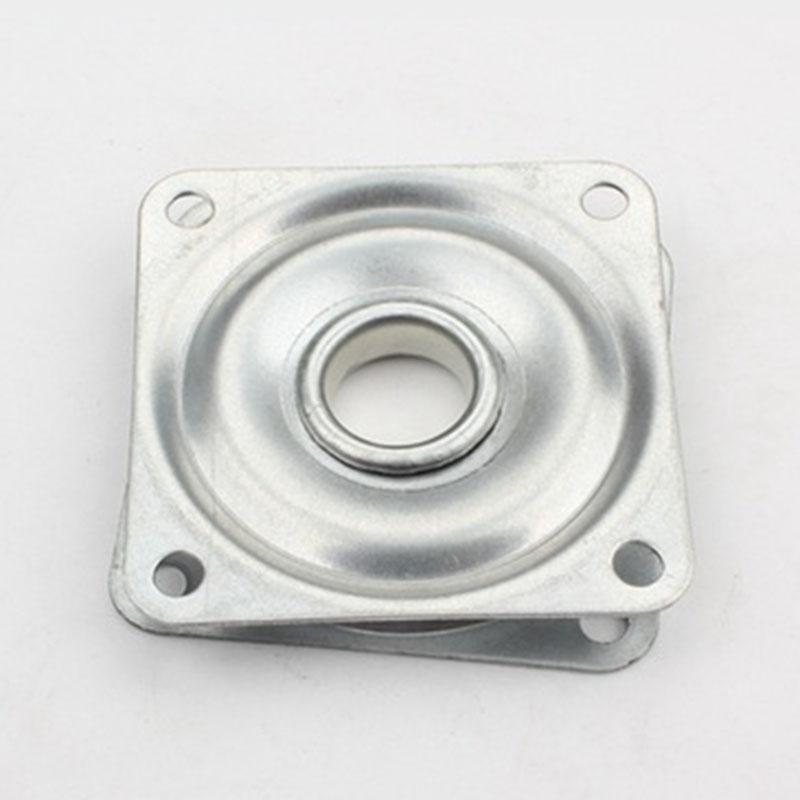 360 Degree Heavy Duty Metal Bearing Rotating Swivel Turntable Plate Galvanized Sheet  For Bar Chairs Office Swivel Chairs