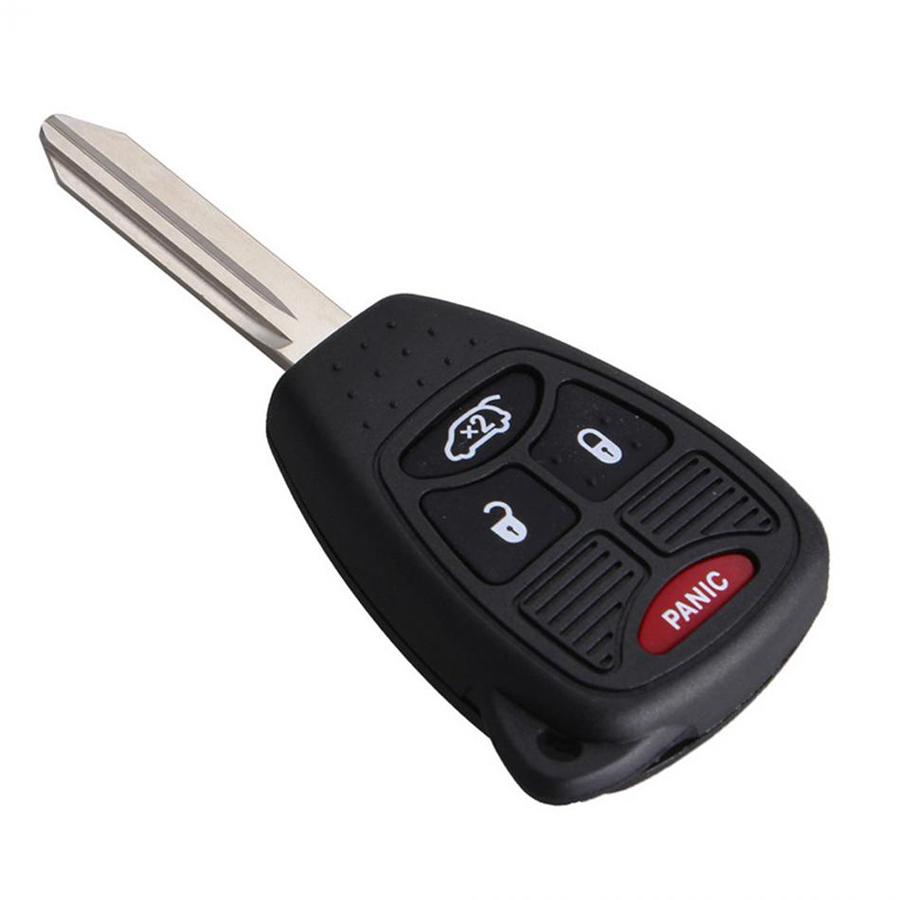 For Jeep 4 button remote head key FOB OHT692427AA