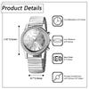 Women's Watch Sparkling Cute Analog with Stretchy Band Waterproof Casual Business Fashion Watch Women's Accessories - Birthday Anniversary Mother's