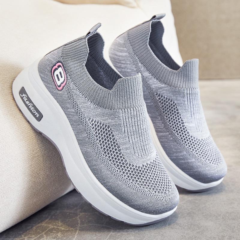 Shoes Women's Shoes Platform Women's Casual Shoes Wind Shoes Inner Height Increase One Pedal Single Shoes