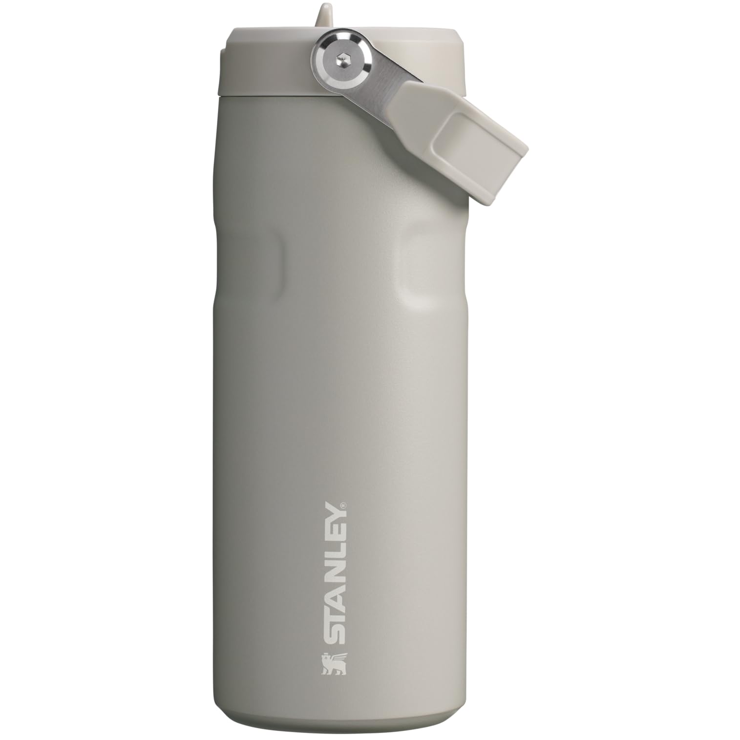 Stanley 1913 Iceflow Flip Straw Vacuum Insulated L 2.0 Bottle, Ash, 0.47