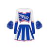 Kids Cheerleading Uniform Set Athletic Gymnastics Dance Performance Outfit Childrens Competition Costume