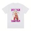 Rap Singer  Pink Friday 2 Pattern T-Shirt Fashion Hip-Hop Short Sleeved Oversized T-Shirt Summer Casual T-Shirt