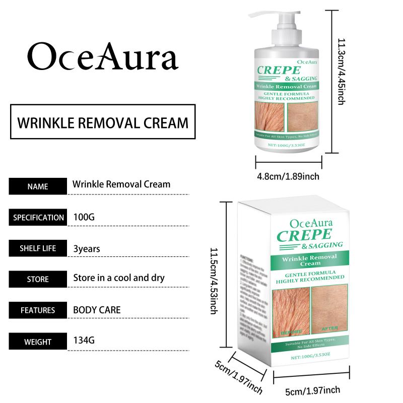 Oceaura Straffende Körperpflegecreme Elastische Haut Straffend Feuchtigkeitsspendend Feuchtigkeitsspendend Körperpflegend