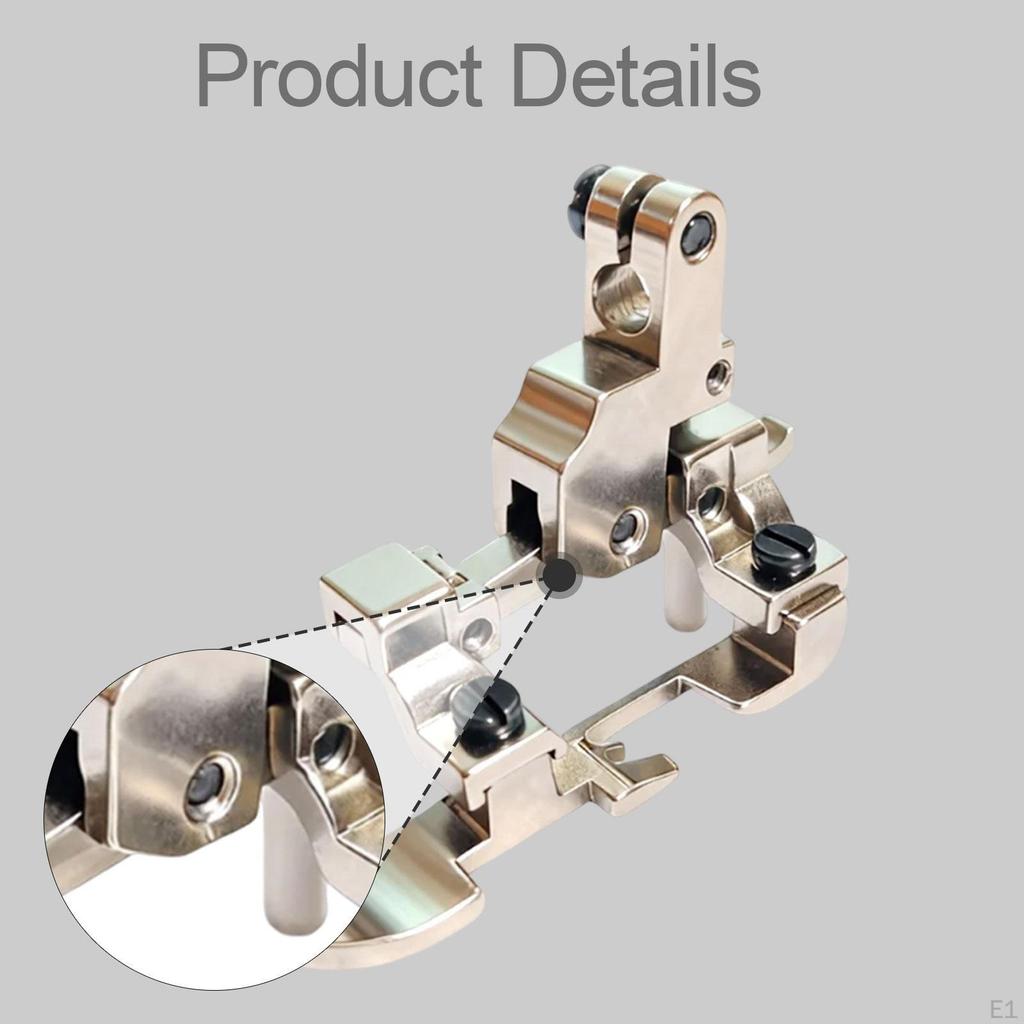 Nähmaschinen Nähfüße Stahl Reißverschlussstütze Robust Kompatibel Hilfs Mehrzweck Ersetzen