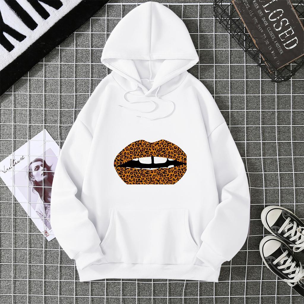 Real shot pattern printed hoodie girls personalized printed hoodie idle regular jumper women extra large size