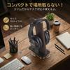 Bitze Luxury Headphone Desktop Headset Classic No Assembly High Compatible with and Wireless Headphones Stand, Holder, Wood-Style Design, Required,