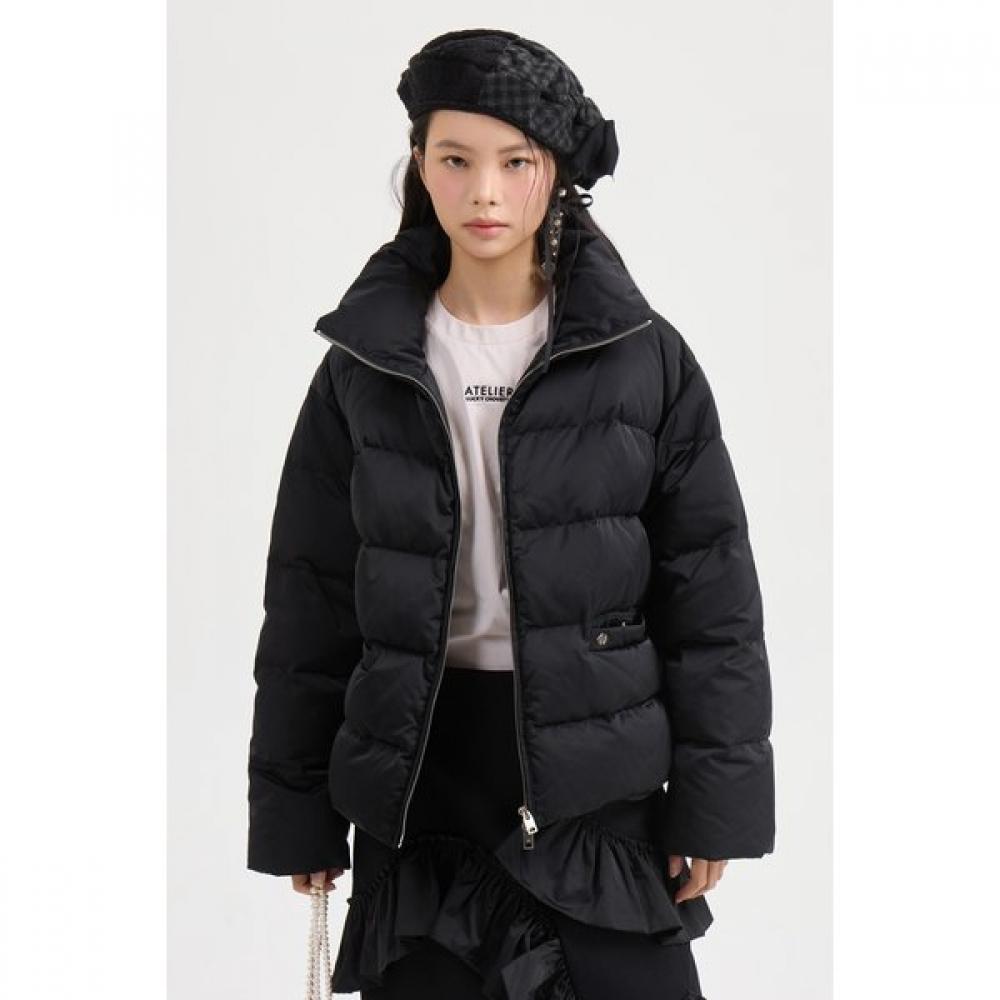 

Lucky Chouette Shiny Puffer Goose Down Jumper Lqucw25300 BKX (black)/38(66)