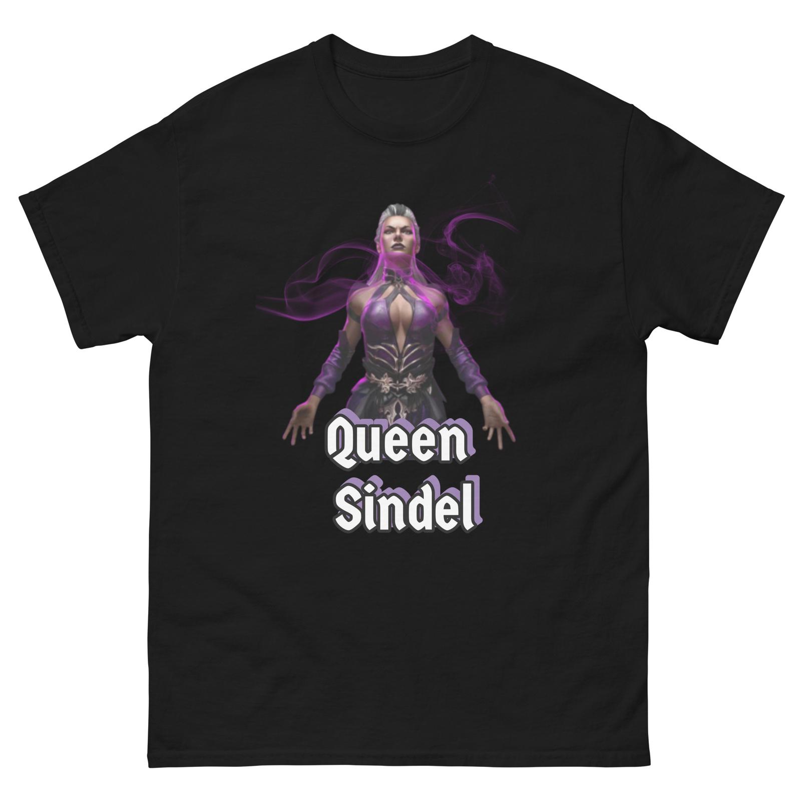 Queen Sindel Mortal Kombat Tee, Gamer Shirts, MK11 Render Sindel T-Shirt Mens Womens Tees Top L