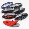AAANT1 14.7x5.8cm Emblem Car Front Cover Grille Badge For Ranger Kuga Mondeo Mustang Fiesta Focus Explorer Transit Accessories